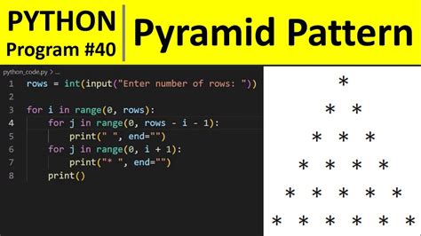 In this <b>python</b> example, we first read number of row in the hollow <b>pyramid</b> pattern from user using built-in function input (). . Full pyramid 2 in python assignment expert